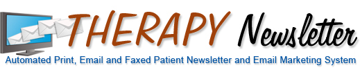 therapy newsletter logo